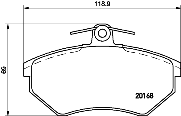 HELLA 8DB 355 017-891 Sada...