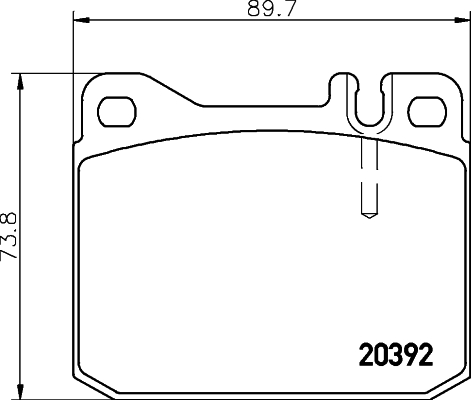 HELLA 8DB 355 017-461 Sada...