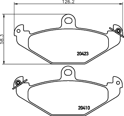 HELLA 8DB 355 019-191 Sada...