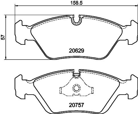 HELLA 8DB 355 006-511 Sada...