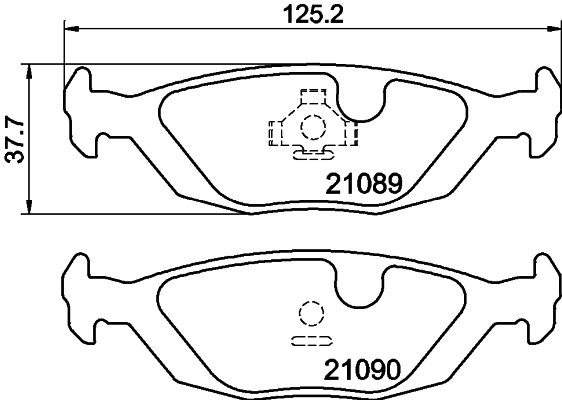 HELLA 8DB 355 007-521 Sada...