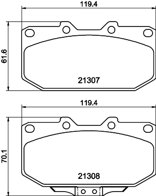 HELLA 8DB 355 016-791 Sada...