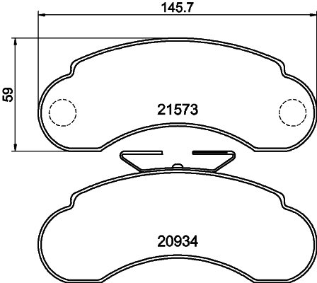 HELLA 8DB 355 019-101 Sada...