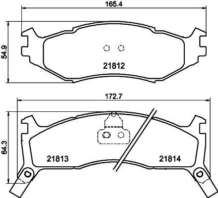 HELLA 8DB 355 008-221 Sada...