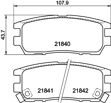 HELLA 8DB 355 016-471 Sada...