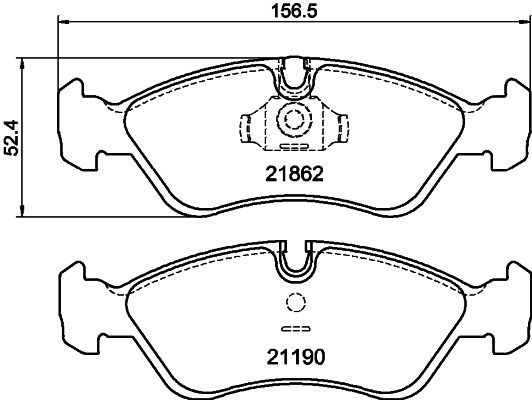 HELLA 8DB 355 007-761 Sada...