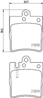 HELLA 8DB 355 008-451 Sada...