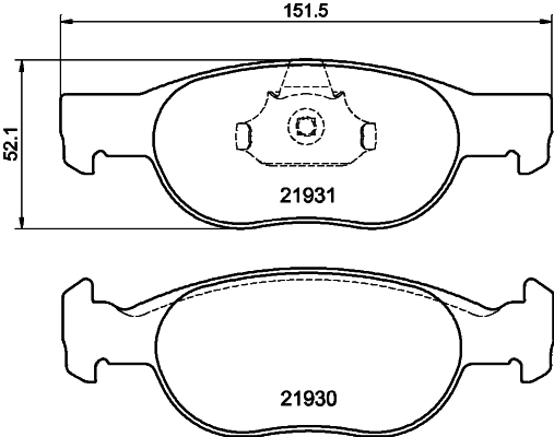 HELLA 8DB 355 009-231 Sada...