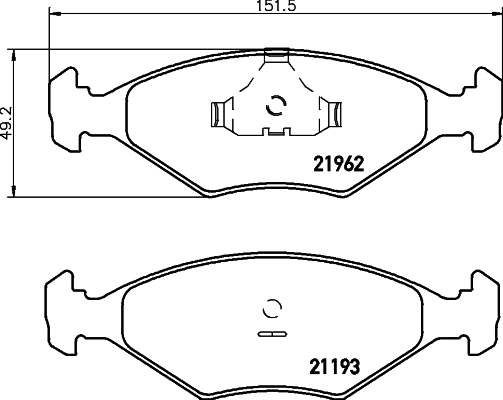 HELLA 8DB 355 011-031 Sada...