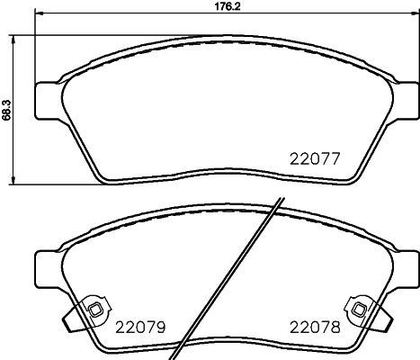 HELLA 8DB 355 021-601 Sada...