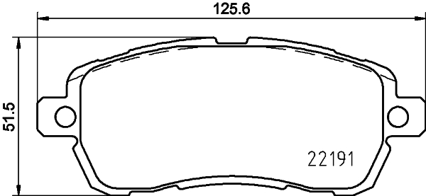 HELLA 8DB 355 031-721 Sada...