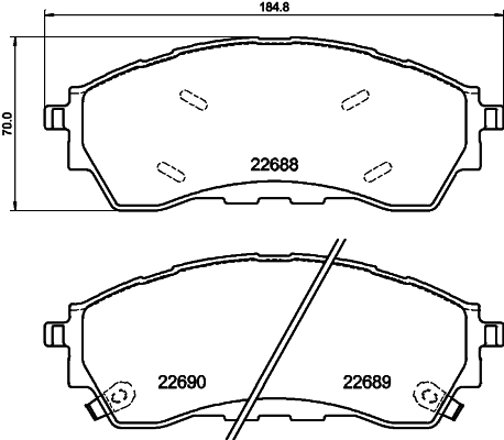 HELLA 8DB 355 040-401 Sada...