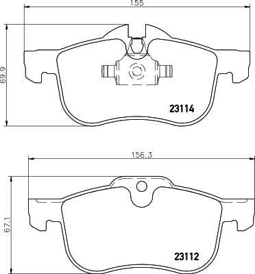 HELLA 8DB 355 008-941 Sada...