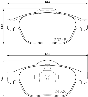 HELLA 8DB 355 009-101 Sada...