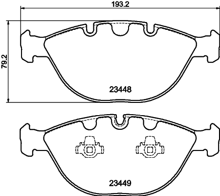 HELLA 8DB 355 009-921 Sada...