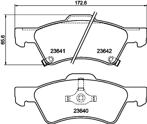 HELLA 8DB 355 010-061 Sada...