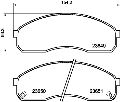 HELLA 8DB 355 009-601 Sada...