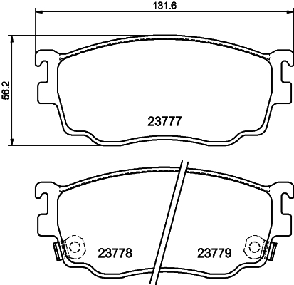 HELLA 8DB 355 011-561 Sada...