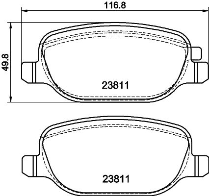 HELLA 8DB 355 043-931 Sada...