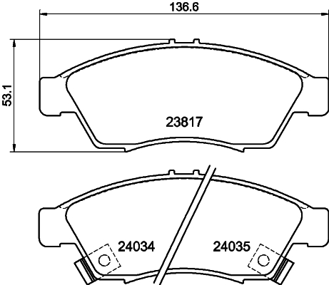 HELLA 8DB 355 011-081 Sada...