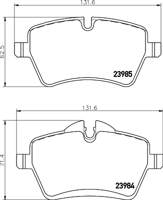 HELLA 8DB 355 016-041 Sada...