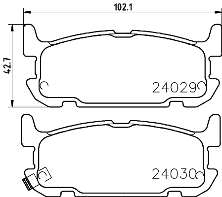 HELLA 8DB 355 010-931 Sada...