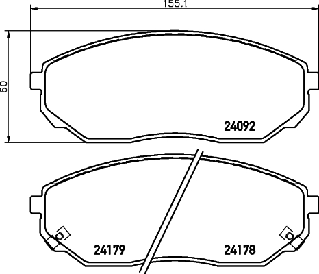 HELLA 8DB 355 011-931 Sada...