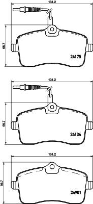 HELLA 8DB 355 020-671 Sada...