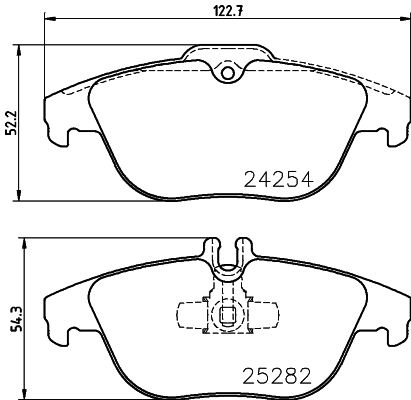 HELLA 8DB 355 016-281 Sada...