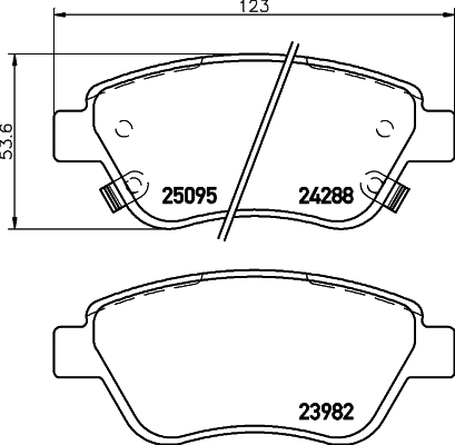 HELLA 8DB 355 015-441 Sada...