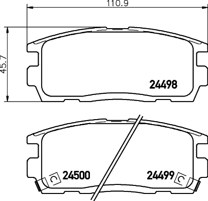 HELLA 8DB 355 012-951 Sada...