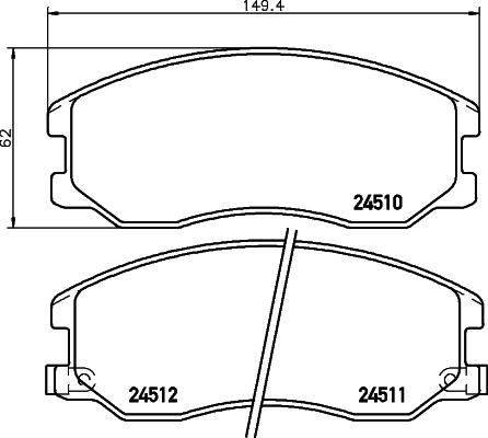 HELLA 8DB 355 013-121 Sada...