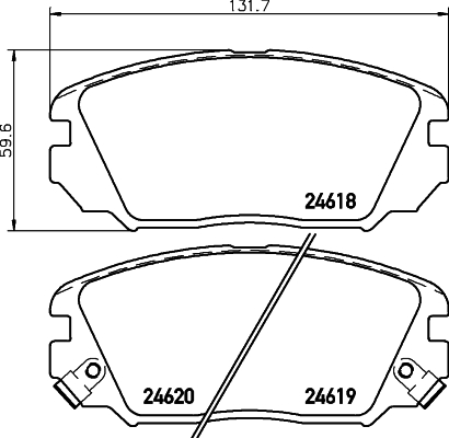 HELLA 8DB 355 013-531 Sada...