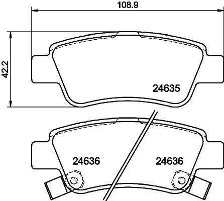 HELLA 8DB 355 013-591 Sada...