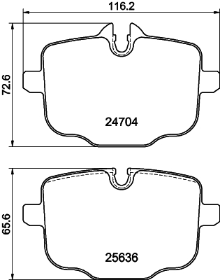 HELLA 8DB 355 024-921 Sada...