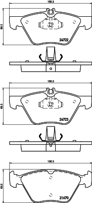 HELLA 8DB 355 014-291 Sada...