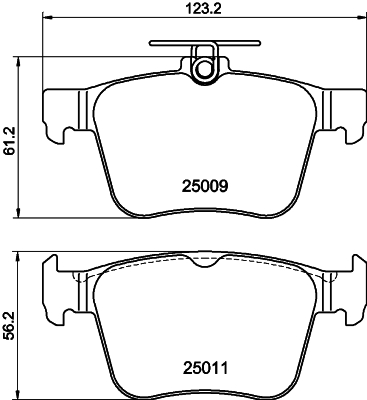 HELLA 8DB 355 020-261 Sada...