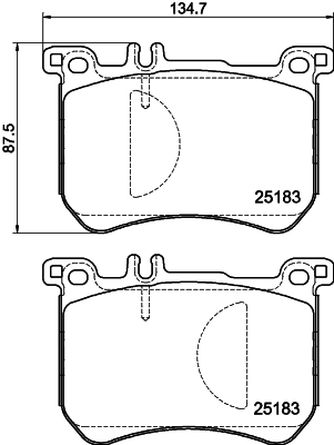 HELLA 8DB 355 020-491 Sada...