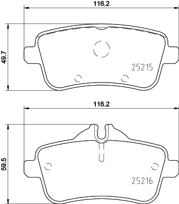 HELLA 8DB 355 020-161 Sada...