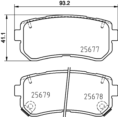 HELLA 8DB 355 020-851 Sada...