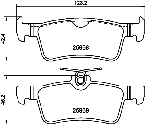 HELLA 8DB 355 021-701 Sada...