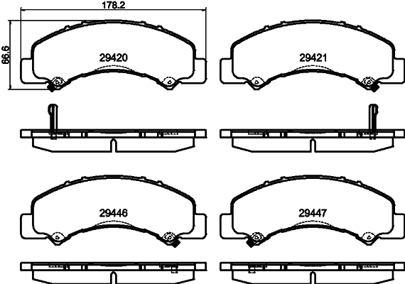 HELLA 8DB 355 040-791 Sada...