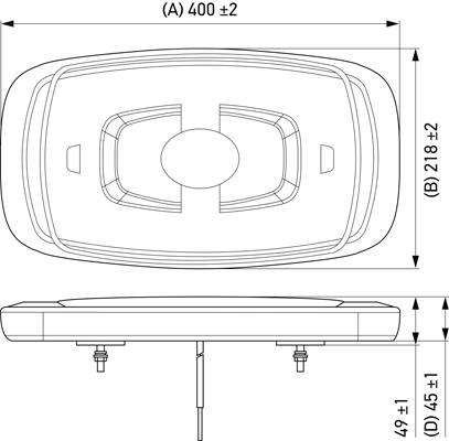 HELLA 2RL 014 565-021 Spia luminosa