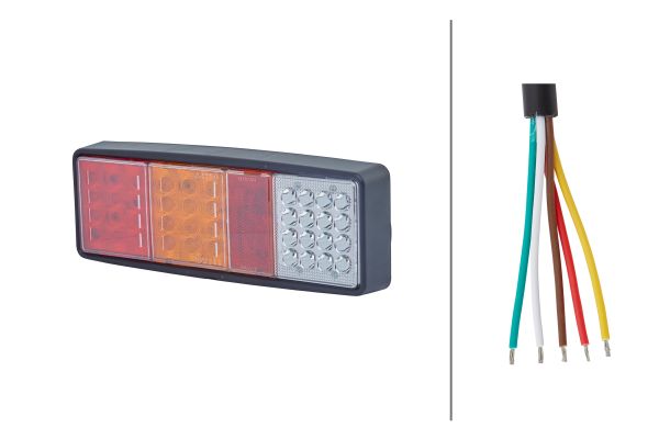 HELLA 2VP 357 019-011 HELLA VALUEFIT Tail Light Assembly