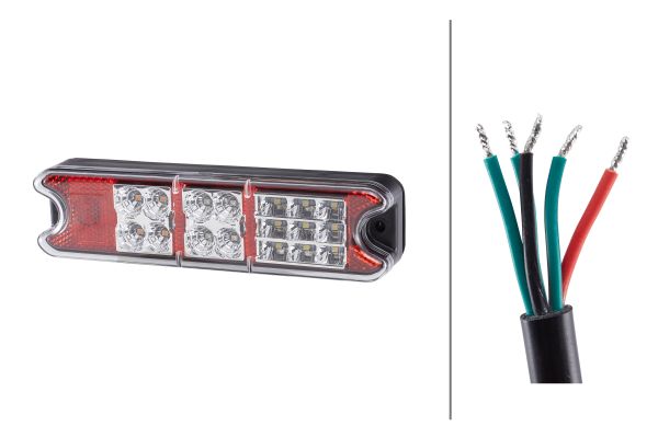 HELLA 2VP 357 021-011 HELLA VALUEFIT Tail Light Assembly