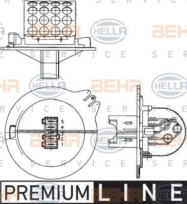 HELLA 9ML 351 303-271...