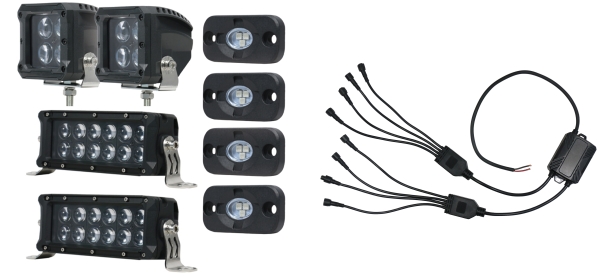 HELLA 2BA 357 212-301 Spotlight Set