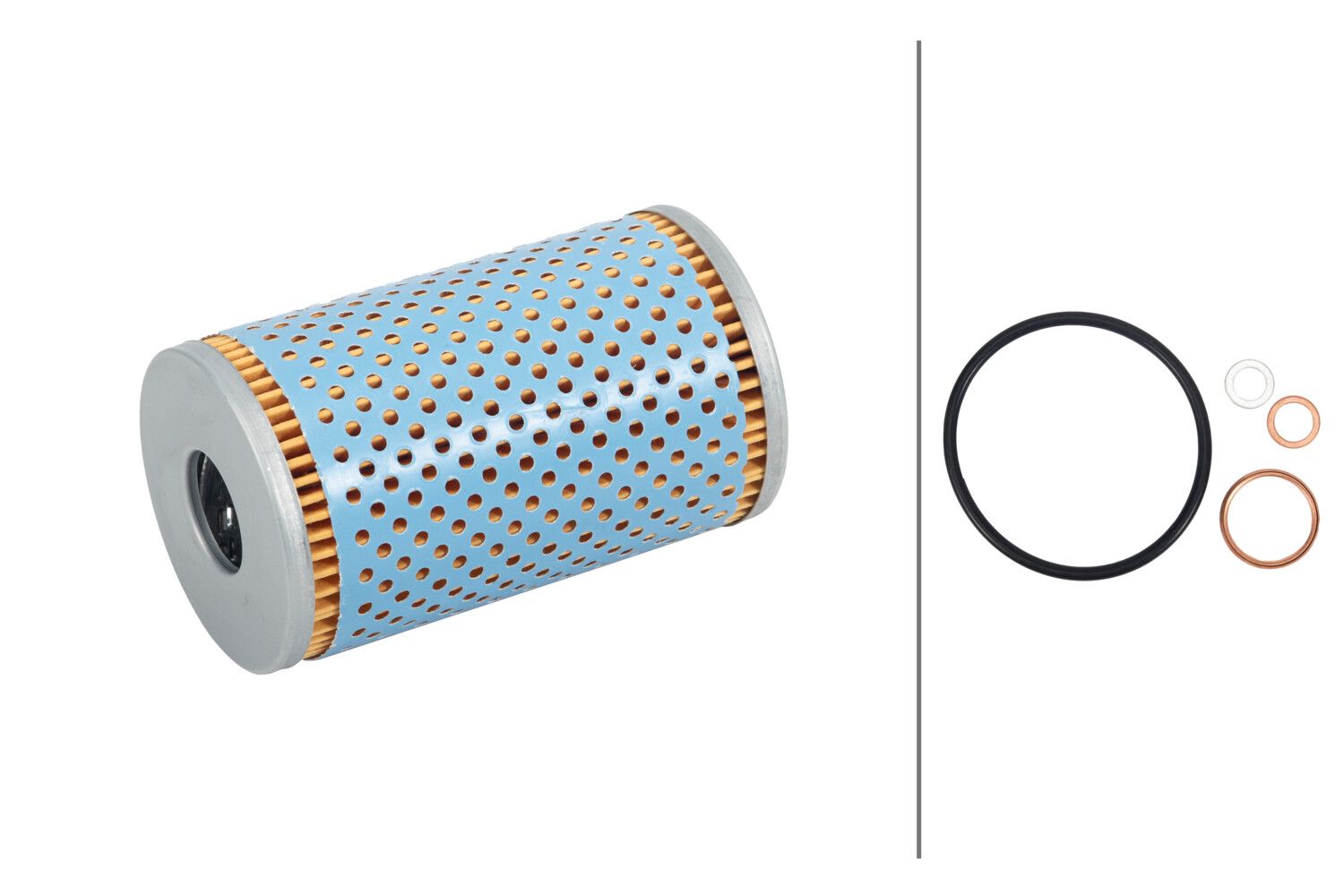 HELLA 8ZO 366 102-351 Oil Filter for MERCEDES-BENZ PUCH