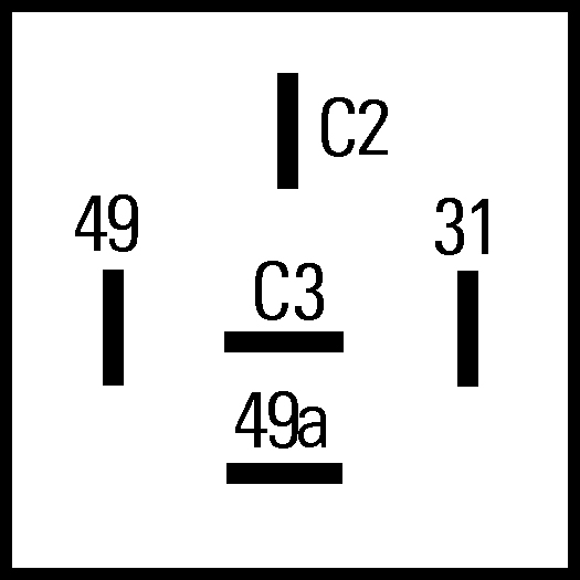 HELLA 4DN 009 492-102 Flasher Unit