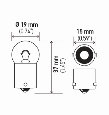 Glödlampa, baklykta